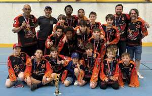 Les U15 du BMSH Roller terminent 3e du Championnat de France 2025 !