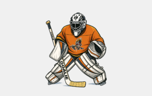 2 hockeyeurs ont fait des tests de gardien