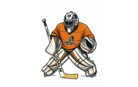 2 hockeyeurs ont fait des tests de gardien